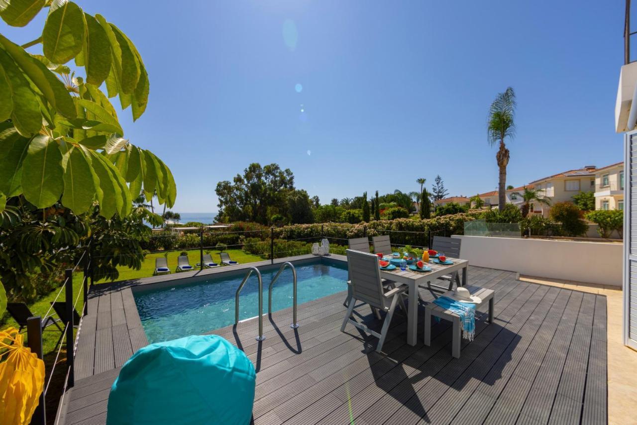Protaras Sunrise Zen Seafront Villa Esterno foto
